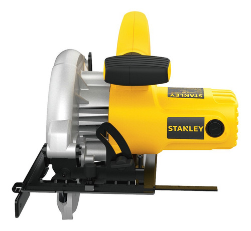 Imagen 3 de 3 de Sierra circular eléctrica Stanley SC16 190mm 1600W amarillo 50Hz/60Hz 220V-240V