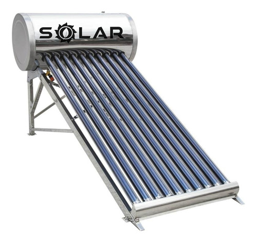 Calentador Solar / 8 Tubos - 100 Litros / 2 Personas
