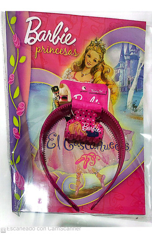 Revista Barbie Princesas.c/accesorio Barbie Para El Cabello.
