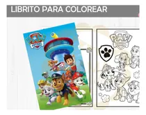 Comprar Kit Imprimible Librito Para Colorear De Paw Patrol
