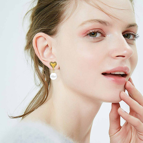 Aretes De Diamantes A La Moda Para Mujer, Adorno De Regalo