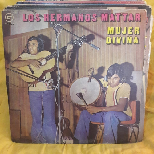 Vinilo Los Hermanos Mattar Mujer Divina F3