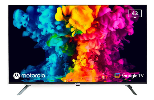 Smart Tv Motorola 2024 Mot43fle11 Dled Google Tv Full Hd 43  110v/220v
