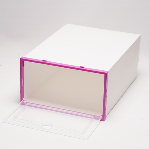 Caja De Almacenamiento Para Zapatos, Apilable, Plegable