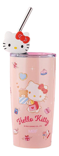 Sanrio Hello Kitty Personajes Termo  Vaso C/ Tapa  600ml 