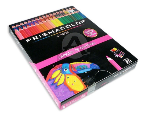 Colores Redondo Prismacolor Junior X 36 Unidaes