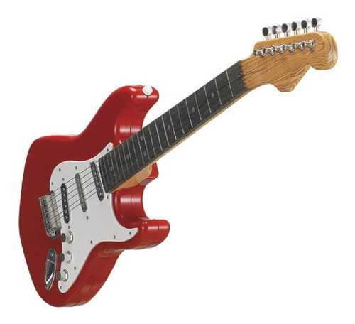 Guitarra Eletrônica Musical Guitarra Infantil Vermelho