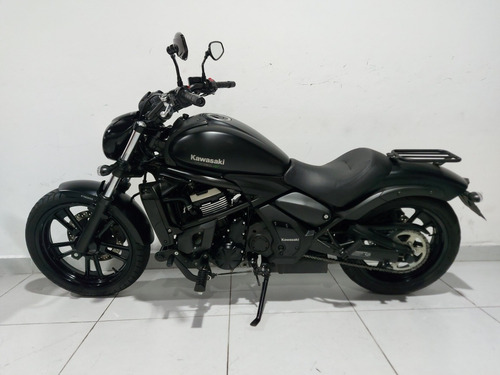 Imagem 7 de 11 de Kawasaki Vulcan S 650 Abs Preta 2020