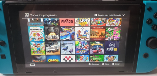 Nintendo Switch Flasehada 15 Juegazos Docking Sd 64 Gb Garan (Usado)