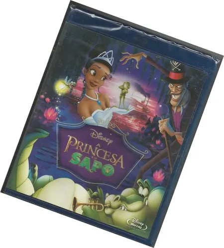 Blu-ray A Princesa E O Sapo Disney Lacrado | Parcelamento sem juros