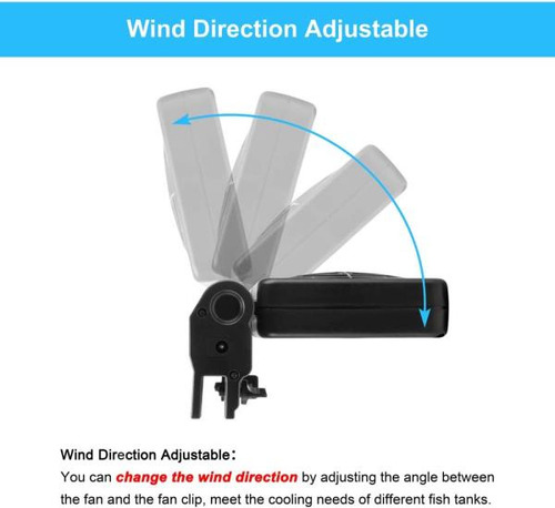 Uply Ventilador De Refrigeración Para Acuario, Ventilador