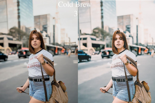 Bronze Glow + Cold Brew + Metro Presets Celular