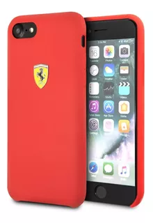 Funda Case Silicon Roja Ferrari Compatible Nuevo iPhone SE 3