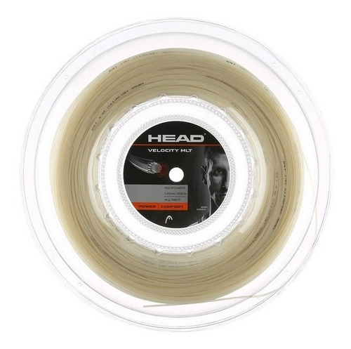 Rollo multifilamento Head Velocity Mlt 16, 1,30 mm, color natural, 200 m