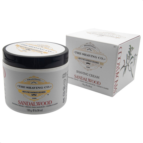 The Shaving Co Kit Crema De Afeitar Sandalo Razor Metal Bowl
