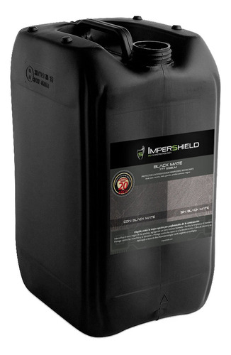 Protector Intensificador Para Piedras Negras Black Mate 20l Color Negro