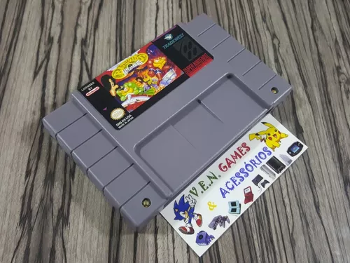 Lote De Jogos Recondicionado P/ Super Nintendo!!!!