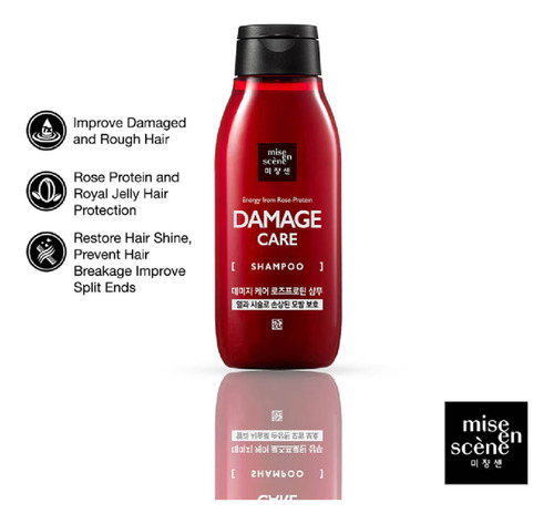 Kit Sh + Cond 200ml Damage Care Red Protein Mise En Scène