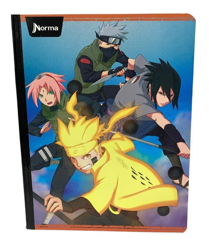 Combo Cuadernos Naruto Cuadriculado X5 + Obsequio | MercadoLibre