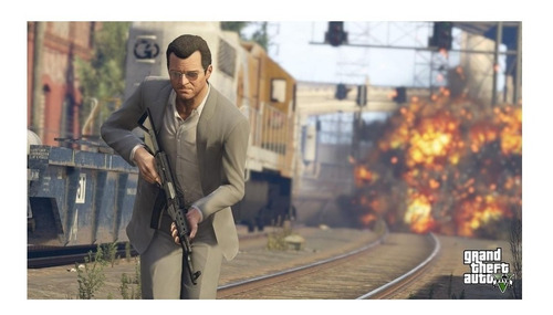 Imagen 4 de 5 de Grand Theft Auto Gta V - Ps5 Físico Nuevo Y Sellado