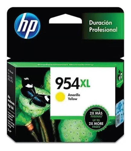 Cartucho Original Hp 954xl Amarillo 7740 8210 8710 L0s68al