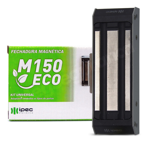 Fechadura Trava Magnética Eletroimã M150 Eco Ipec
