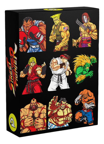 Pack Vectores Diseño Videojuego Street Fighter Volumen 3