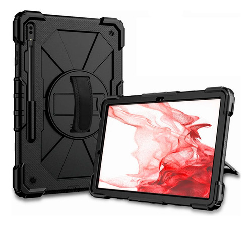 Funda Para Samsung Tab A8 10.5'' Armor Extreme Negra