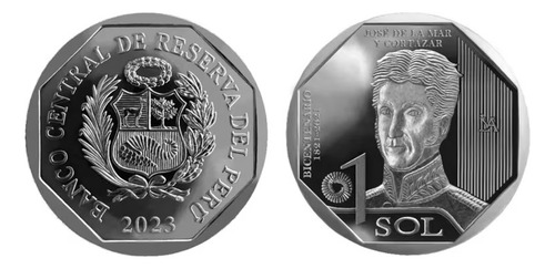 Moneda De José De La Mar Y Cortázar Colección Bicentenario
