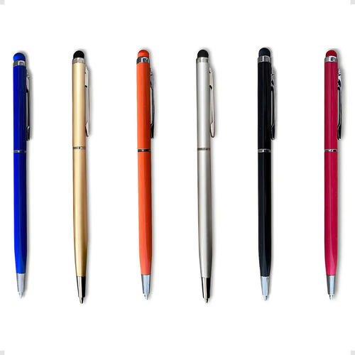 100 Canetas De Metal Ponta Touch Personalizadas Empresa