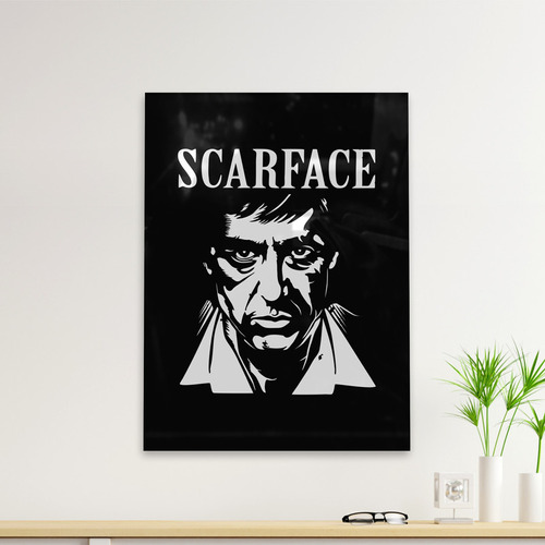 Cuadro Deco Scarface (d1317 Boleto.store)