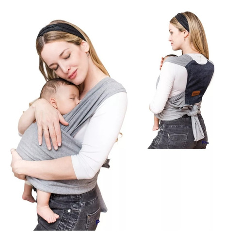 Fular Prearmado Reforzado Porta Bebe Ergonómico Munami