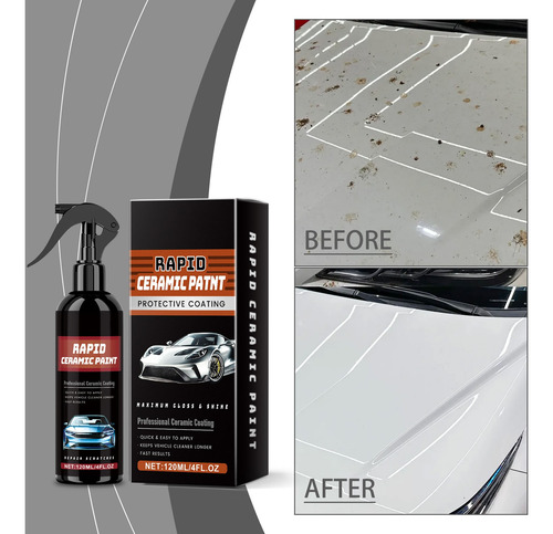 Transparente Sem Alterar A Textura Original Do Carro 120ml