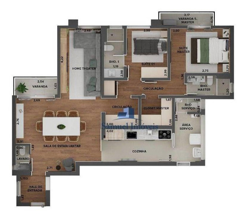 Imagem 9 de 17 de Apartamento Com 2 Dormitórios À Venda, 102 M² Por R$ 1.351.000,00 - Indianópolis - São Paulo/sp - Ap4299