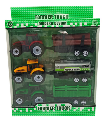 Tractor X 3 Unidades Flaber