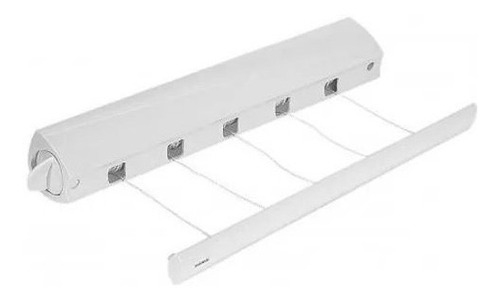 Tender Para Ropa Plegable De Pared 5 Sogas Retractil 3.75m