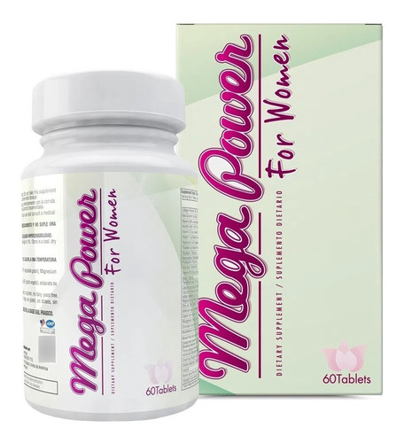 Mega Power For Women Vitaminas Par - Unidad a $1087