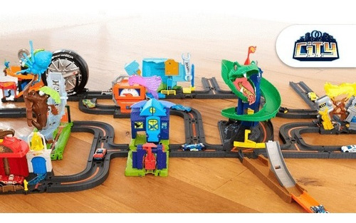 Imagen 8 de 9 de Pista Hot Wheels Ataque Tiburon
