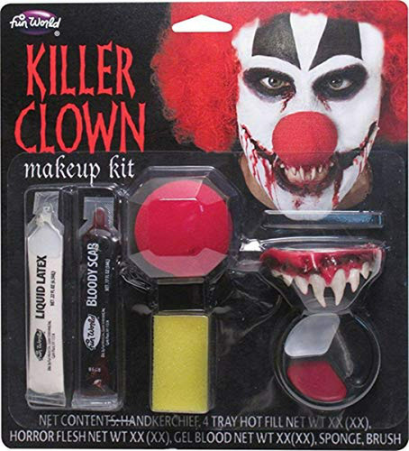 Kit Maquillaje Payaso Asesino