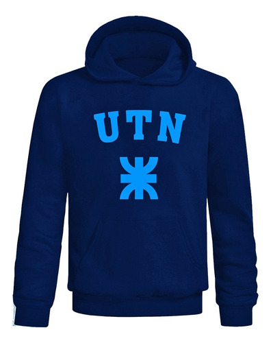 Buzo Canguro Unisex Universidad Tecnológica Nacional Utn 02