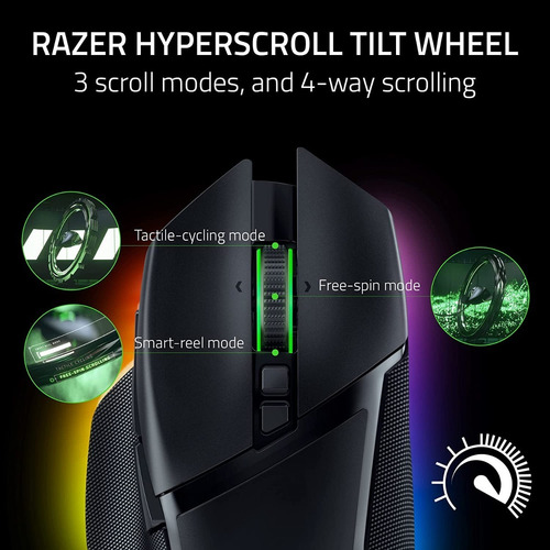 Imagen 5 de 7 de Mouse Gamer Razer Basilisk V3 Pro Wireless