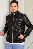 Comprar Campera De Ecocuero Entallada. Última Moda. Calidad Premium.