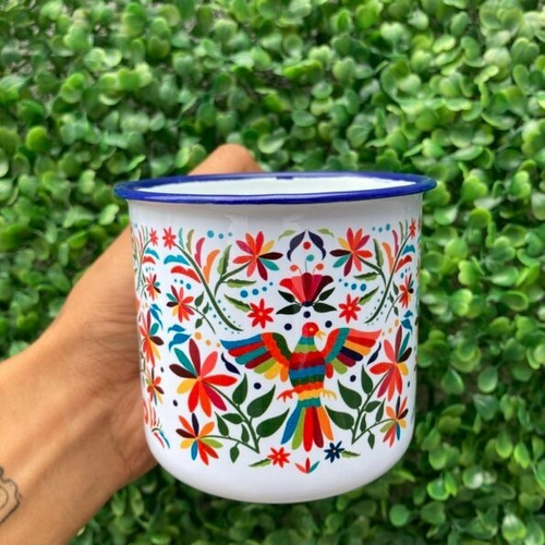 Imagen 2 de 3 de Taza Peltre Tenango México D8