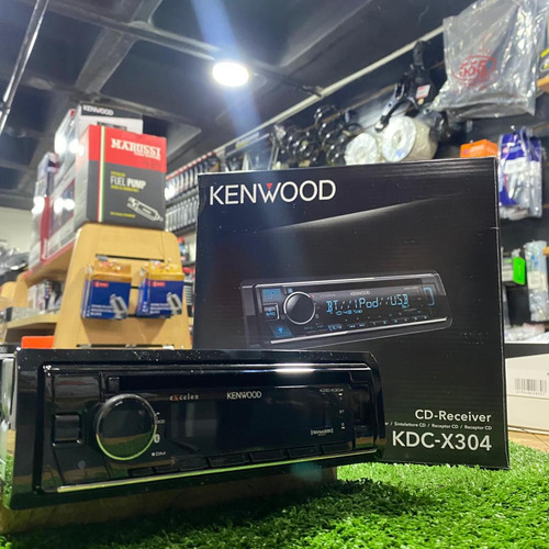 Reproductor Kenwood Excelon Con Bluetohh Cd Usb Aux Kdc-x304