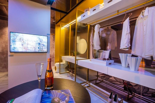 Imagem 9 de 15 de Apartamento Com 21,68m² Com Excelente Localização Em Moema. - Sf33746