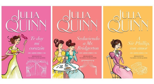 Promo - Bridgerton 3 Al 5 - Julia Quinn - 3 Libros