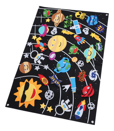 Para Guión Gráfico De Fieltro Outer Space, 45 Piezas, 3.5
