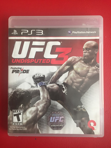 Ufc Undisputed3 Play 3 Semi Novo