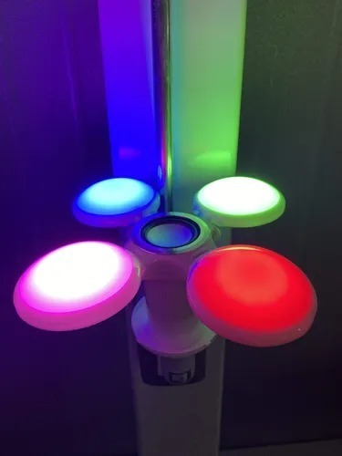 Lámpara Led Balón De Fútbol Ufo Con Música Bluetooth