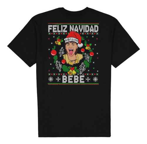 Camiseta Navideña- Playera Corridos Tumbados- Navidad